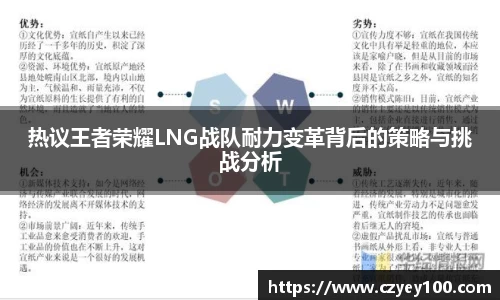 热议王者荣耀LNG战队耐力变革背后的策略与挑战分析