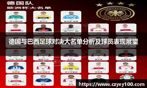 德国与巴西足球对决大名单分析及球员表现展望